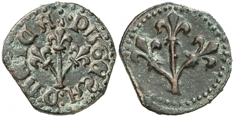 Lleida. Pugesa. (Cru.C.G. 3751) (Cru.L. 1739). 2,39 g. Ex Colección Crusafont, n...