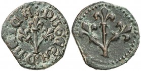 Lleida. Pugesa. (Cru.C.G. 3751) (Cru.L. 1739). 2,39 g. Ex Colección Crusafont, nº 875. Escasa así. EBC-.