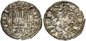 Alfonso X (1252-1284). León. Novén. (AB. 267.1). 0,75 g. Bella. EBC-.