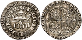 Juan I (1379-1390). Sevilla. Real. (AB. 539). 3,09 g. MBC+.