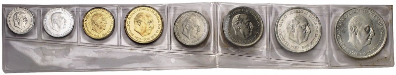 1969. Estado Español. (Cal. 141). Tira de la FNMT. Rara. Proof.