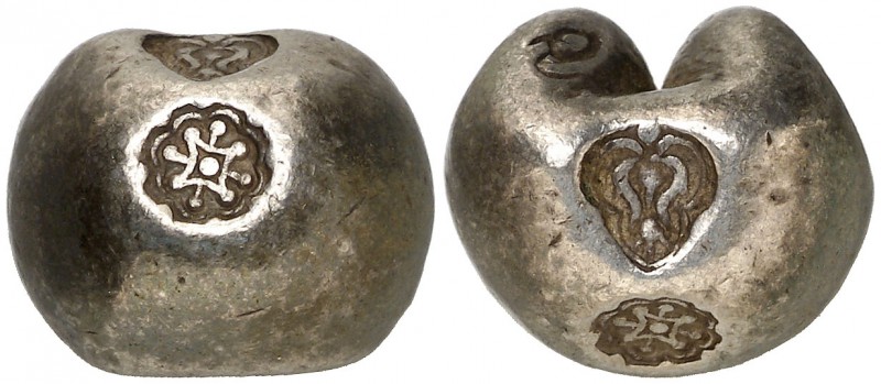 (1703-1709). Tailandia. Ayuthia. 1 bath. (Mitchiner N-I & W.C. falta). 15,29 g. ...