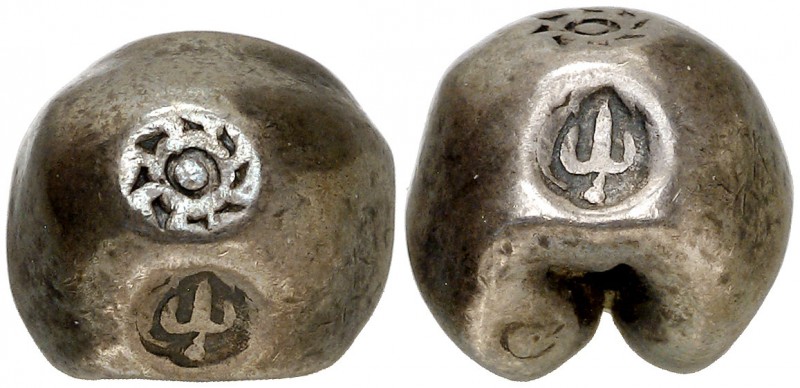 (1758). Tailandia. Ayuthia. 1 bath. (Mitchiner N-I & W.C. 2864). 14,68 g. AG. Ma...