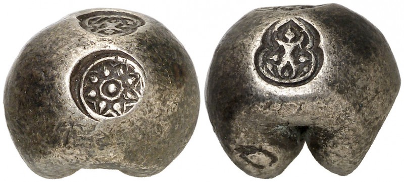 (1688-1767). Tailandia. Ayuthia. 1 bath. (Mitchiner N-I & W.C. 2866). 14,75 g. A...