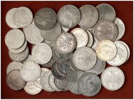 1935 a 1987. Alemania. 5 (treinta y dos) y 10 marcos (trece). Lote de 45 monedas en plata, casi todas diferentes. A examinar. EBC/Proof.