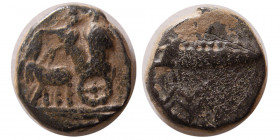 PHOENICIA, Sidon. Abdastart (Straton) I. Circa 365-352 BC. Æ. Rare.