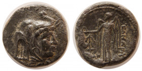 SELEUKID KINGS. Seleukos I Nicator. 312-280 BC. Æ. Very rare.