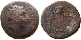 SELEUKID KINGS. Antiochos III. 223-187 BC. Æ. Extremely rare.