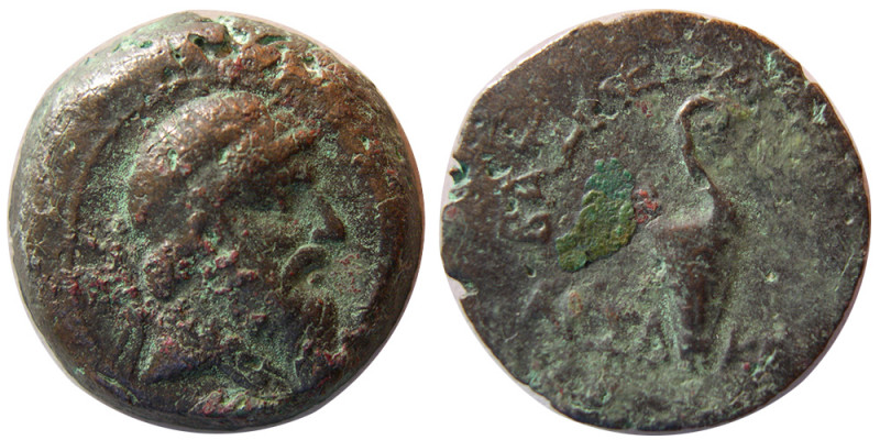 KINGS of PARTHIA. Mithradates I (165-132 BC). Æ tetrachalkos (8.93 gm; 21 mm). M...