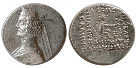 KINGS of PARTHIA. Mithradates IV. 58-55 BC. AR Drachm. Margiana.
