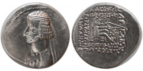 KINGS of PARTHIA. Mithradates IV. (57-54 BC). AR Drachm. Ekbatana.