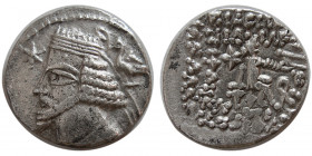 KINGS of PARTHIA. Phraates IV (38-2 BC). AR Drachm. Laodikeia. Rare.