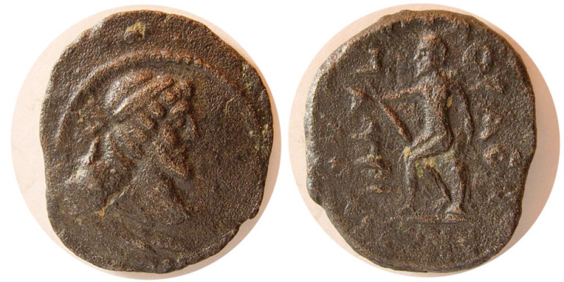 KINGS of CHARACENE, (2nd-3rd Century AD). Æ Tetradrachm (12.81 gm; 30 mm). Late ...