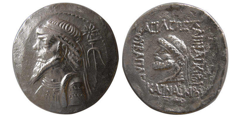 KINGS of ELYMIAS. Kamnaskires V. Circa 54/3-33/2 BC. AR Tetradrachm (15.30 gm; 2...