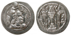SASANIAN KINGS. Peroz, (459-484 AD). Silver Drachm.