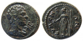 LACONIA, Gythium. Geta. AD. 198-209. Æ.