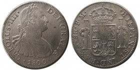 Mexico. Carolus IIII. 1800 MO F.M., AR 8 Reales