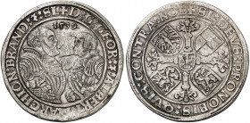 BRANDENBURG - FRANKEN. Georg, "der Fromme" und Albrecht, "der Jüngere", 1536-1545. 
Ein zweites, ähnliches Exemplar. Dav. 8967, v. Schr. 671 ff., Slg...