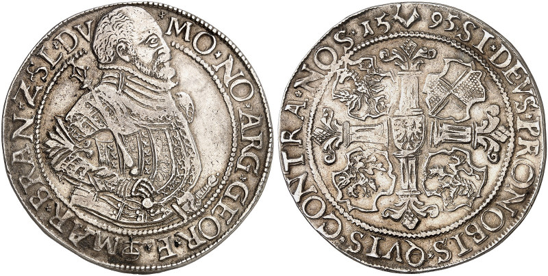 BRANDENBURG - FRANKEN. Georg Friedrich, 1556-1603, als Herzog von Schlesien-Jäge...