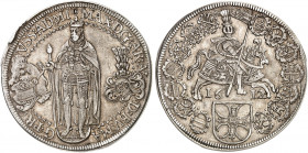 DEUTSCHER ORDEN. Maximilian I., Erzherzog von Österreich, 1590-1618. 
Taler 1612, Hall. Dav. 5851, Prokisch 63 E/e ss