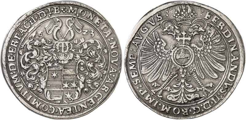 ERBACH. - Grafschaft. Ludwig III., Johann Kasimir und Georg Albrecht, 1605-1647....