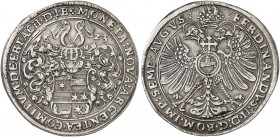 ERBACH. - Grafschaft. Ludwig III., Johann Kasimir und Georg Albrecht, 1605-1647. 
Taler 1623, Fürstenau, mit Titel Ferdinand II. Dav. 6666, Joseph 15...