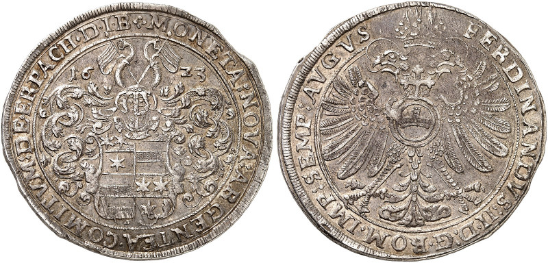 ERBACH. - Grafschaft. Ludwig III., Johann Kasimir und Georg Albrecht, 1605-1647....