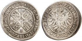 FRÄNKISCHER KREIS. 
4 Kreuzer 1625, Fürth, mit Titel Ferdinand II. Helm. 215, Krug 6, Slg. Wilm. 640 s - ss