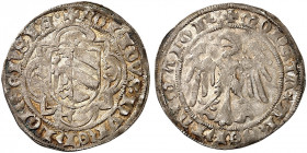 NÜRNBERG. - Stadt. 
Schilling o. J. (1434-1437). Kellner 105, Slg. Erl. 73 f. ss