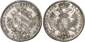 NÜRNBERG. - Stadt. 
30 Kreuzer 1765, mit Titel Franz I. Kellner 355, Slg. Erl. 718 ss+