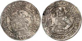 SACHSEN - COBURG - EISENACH. Johann Casimir und Johann Ernst, 1572-1633. 
Taler 1626, Saalfeld. Dav. 7431, Schnee 190, Grasser 202c, Slg. Mers. 2970 ...