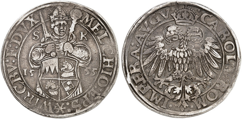 WÜRZBURG. - Bistum. Melchior Zobel von Giebelstadt zum Guttenberg, 1544-1558. 
...