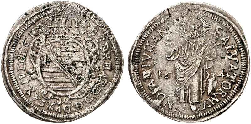 WÜRZBURG. - Bistum. Schwedisches Interregnum, 1631-1634. 
4 Kreuzer 1634, mit T...