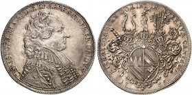 WÜRZBURG. - Bistum. Christoph Franz von Hutten, 1724-1729. 
Taler 1725. Dav. 2886, Helm. 597, Slg. Pil. 1131 kl. Rdf., vz
