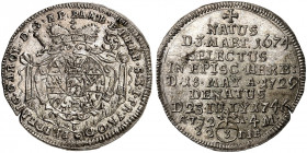 WÜRZBURG. - Bistum. Friedrich Karl von Schönborn, 1729-1746. 
3 Kreuzer 1746, auf seinen Tod. Helm. 651, Slg. Pil. 1167 kl. SR, St