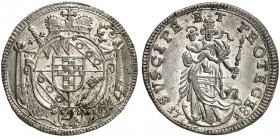 WÜRZBURG. - Bistum. Anselm Franz von Ingelheim, 1746-1749. 
4 Kreuzer 1748. Helm. 664, Slg. Pil. 1177 prfr