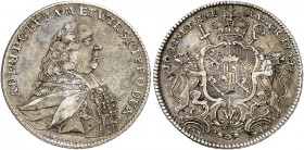 WÜRZBURG. - Bistum. Adam Friedrich von Seinsheim, 1755-1779. 
Konventionstaler 1764. Dav. 2895, Helm. 747, Slg. Pil. 1234 kl. Sfr., ss