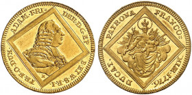 WÜRZBURG. - Bistum. Adam Friedrich von Seinsheim, 1755-1779. 
Dukat 1776. Friedb. 3725, Helm. 713, Slg. Pil. 1221 Gold min. Rdf., vz - St