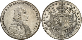WÜRZBURG. - Bistum. Franz Ludwig von Erthal, 1779-1795. 
Konventionstaler 1779. Dav. 2904, Helm. 883, Slg. Pil. 1315 vz+