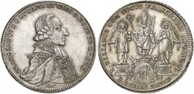 WÜRZBURG. - Bistum. Franz Ludwig von Erthal, 1779-1795. 
Konventionstaler 1785. Dav. 2905, Helm. 885, Slg. Pil. 1318 f. vz