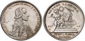 WÜRZBURG. - Bistum. Franz Ludwig von Erthal, 1779-1795. 
Konventionstaler 1786, Prämie. Dav. 2907, Helm. 887, Slg. Pil. 1313 winz. Sfr., vz