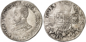 EUROPA. BELGIEN. - BRABANT. Philipp II. von Spanien, 1555-1598. 
Écu Philippe 1558, Antwerpen. Dav. 8625, Delm. 11 ss