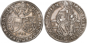 SALZBURG. - Erzbistum. Johann Jakob Khuen von Belasi, 1560-1586. 
Taler 1561. Dav. 8174, Pr. 525, Zöttl 607 ss+