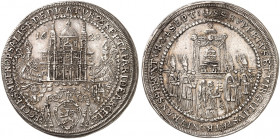 SALZBURG. - Erzbistum. Paris, Graf von Lodron, 1619-1653. 
1/2 Taler 1628, auf die Domweihe. Pr. 1167, Zöttl 1438 f. vz