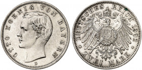 BAYERN. Otto II., 1886-1913. J. 45, EPA 2/13 
2 Mark 1902. f. St