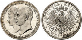MECKLENBURG - SCHWERIN. Friedrich Franz II., 1842-1883. J. 86, EPA 2/29 
Ein zweites Exemplar. winz. Kr., PP