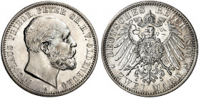 OLDENBURG. Nicolaus Friedrich Peter, 1853-1900. J. 93, EPA 2/ 32 
Ein viertes Exemplar. winz. Kr., St