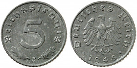 J. 374, EPA 25 
5 Reichspfennig 1948 E. RR ! vz