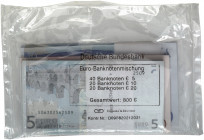 DEUTSCHLAND. BUNDESREPUBLIK DEUTSCHLAND. 
Lot von 80 Scheinen: Euro-Banknotenmischung der Deutschen Bundesbank. 5 (40x), 10 (20x), 20 (20x) Euro 2002...