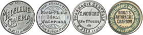 AUSLAND. FRANKREICH. 
Lot von 36 Stück: Sammlung diverser Kapselmarken mit vielen seltenen Ausgaben. U. a. Nizza, Atlantic Hotel mit italienischer 5 ...